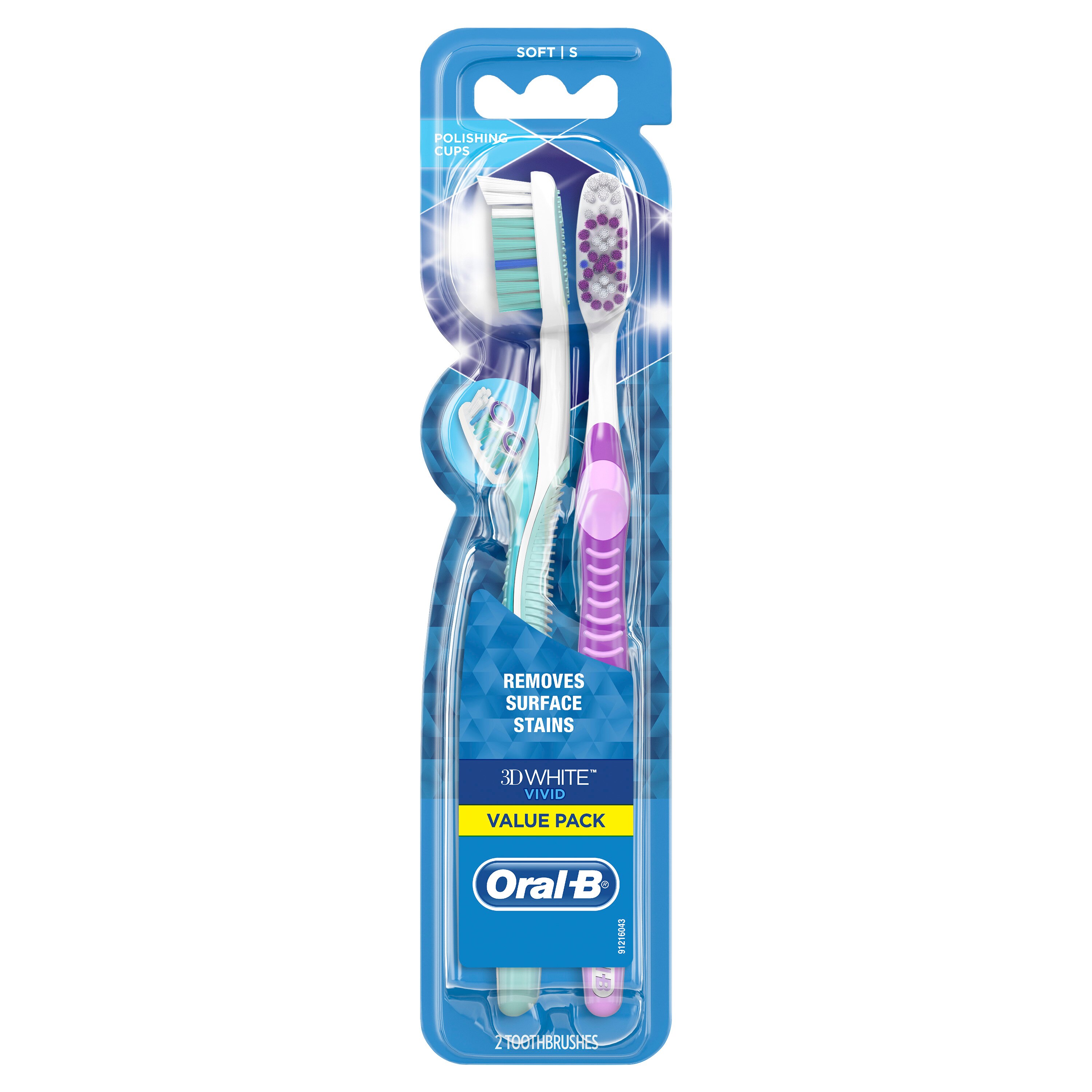 Oral-B Vivid Whitening Toothbrush 12/Box thumbnail 4