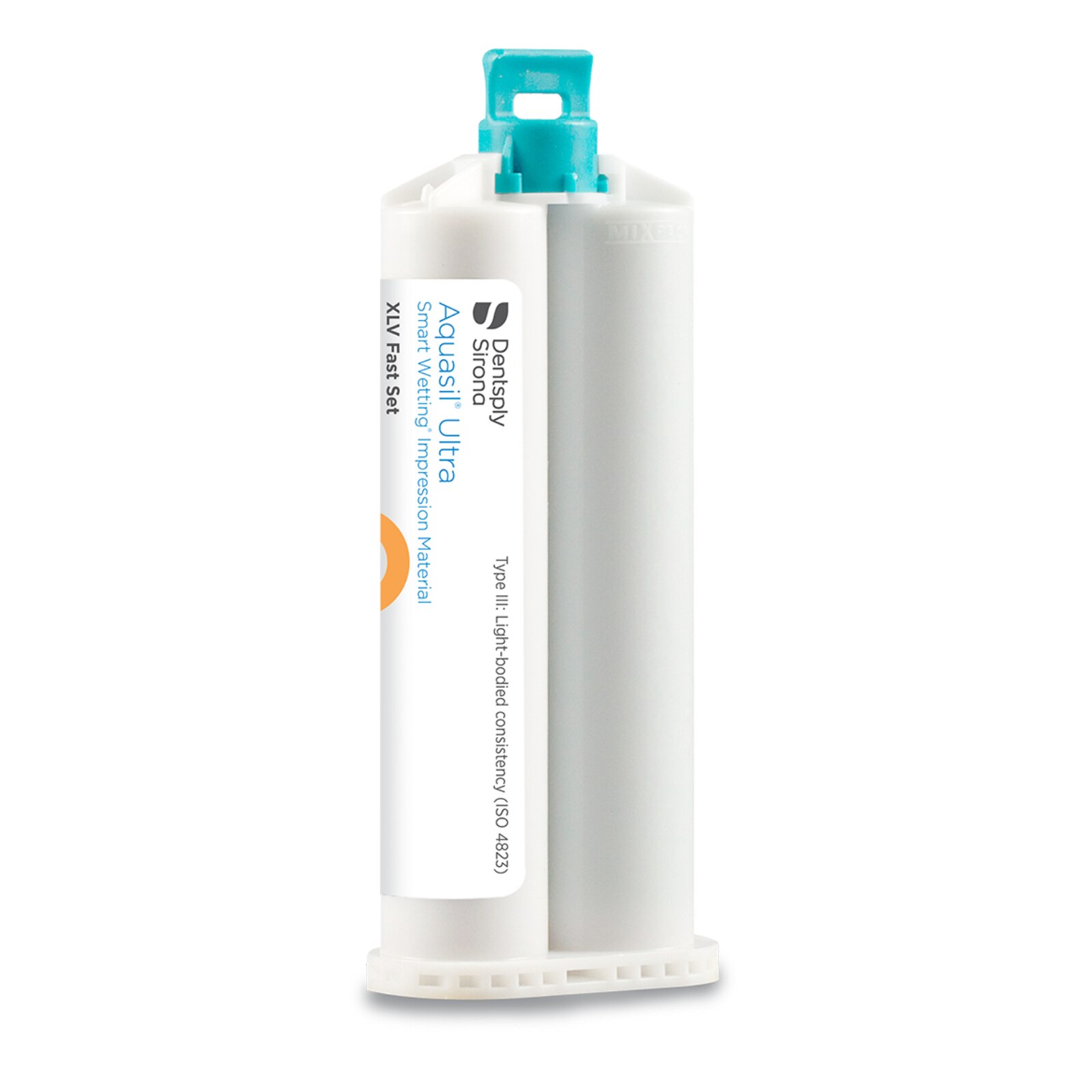 Aquasil Ultra Smart Wetting Impression Material, Cartridge Pack, Xtra Light Body, Fast Set, 50 ml, Mint, Orange, 4/Pk, 678770 thumbnail 10