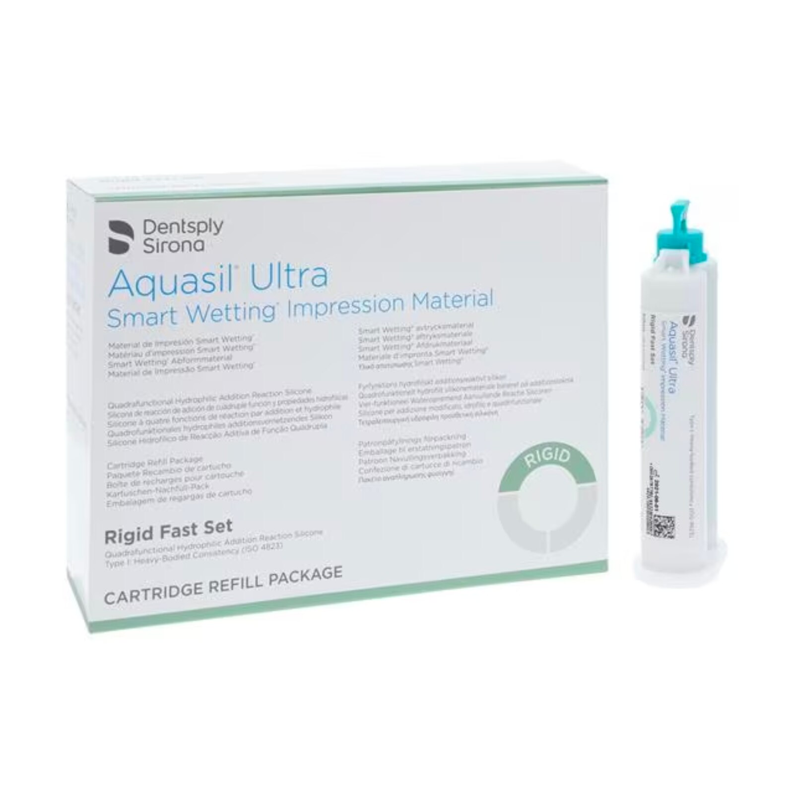 Aquasil Ultra+ VPS Impression Material, Cartridge Refill Pack, Medium Body, Regular Set, 50 ml, Mint, Purple, 4/Pk, 678673 thumbnail 10