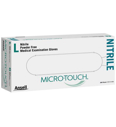 Micro-Touch Nitrile Gloves, Powder-Free, Large, 200/Box thumbnail 8