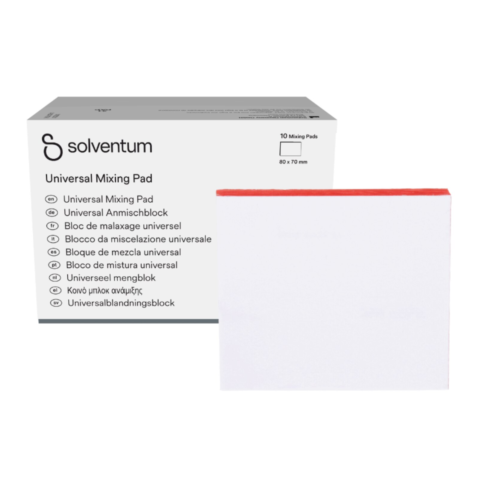 Durelon Pro-Temp Mixing Pad Refill, 3.5"x 2.5", 10/Pk thumbnail 9