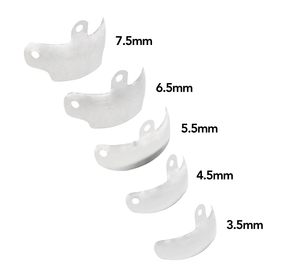 Palodent Plus Sectional Matrix System Matrix Refill, 5.5 mm, 50/Pk, 659730 thumbnail 11