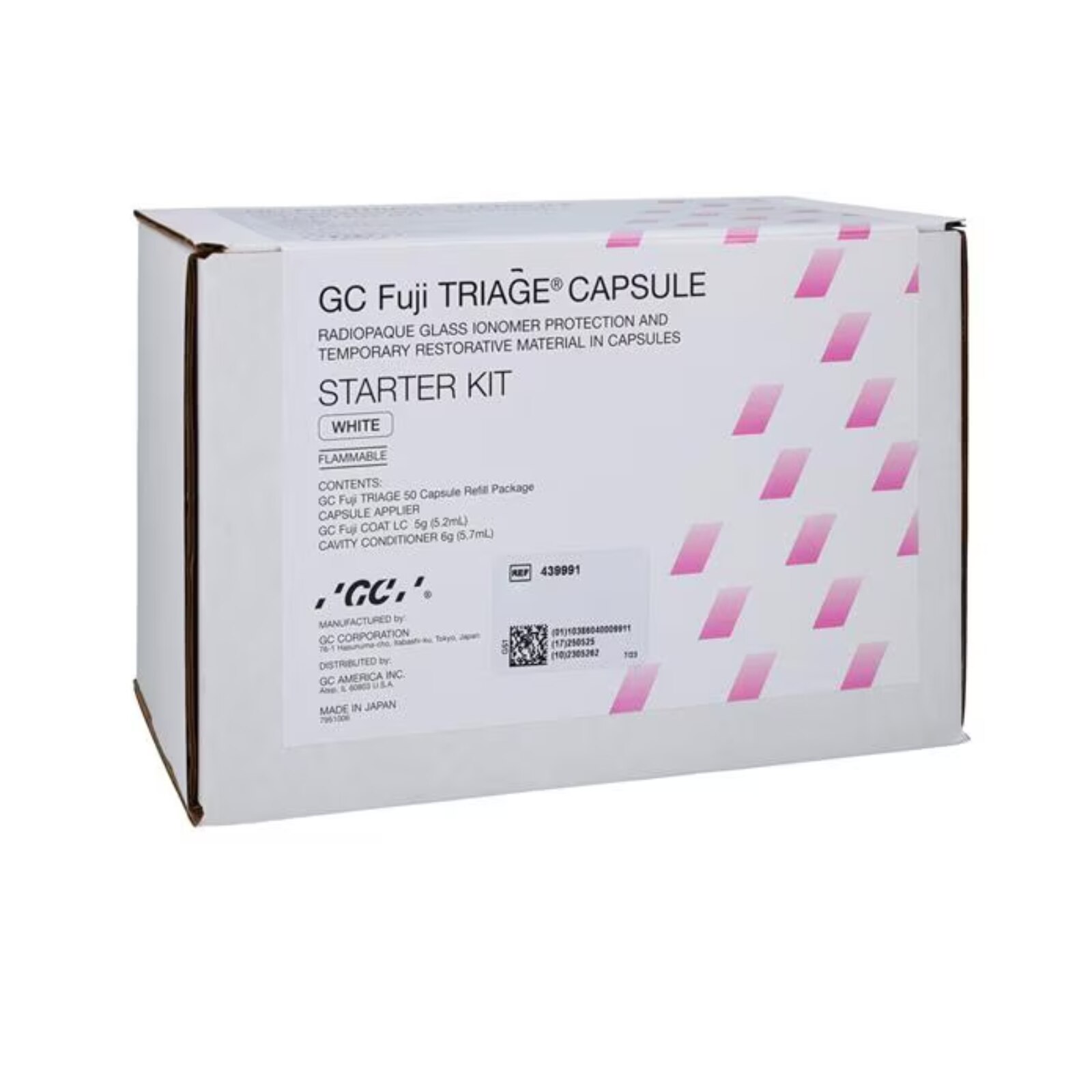 GC Fuji TRIAGE White Capsules Starter Kit - Self Adhesive Radiopaque Glass, 439991 thumbnail 10