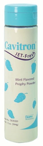 Jet-Fresh Prophy Powder, 364 g, Sodium-Free, Fine, Mint, Bottle, 130203 thumbnail 10