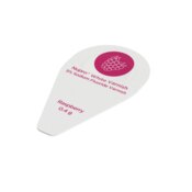 Nupro White Varnish Applicators .4gm 500/Pk Raspberry