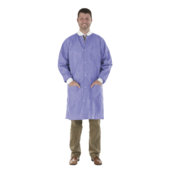 SafeWear Hi-Perform Lab Coat Purple X-Large 12/Pk
