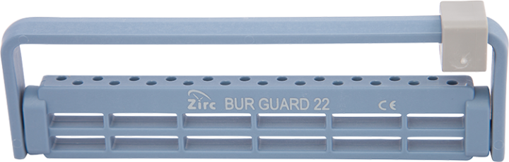 Steri-Bur Guard Plastic Bur Block, 22-Hole, Blue, 1/Pk, 50Z410B product image