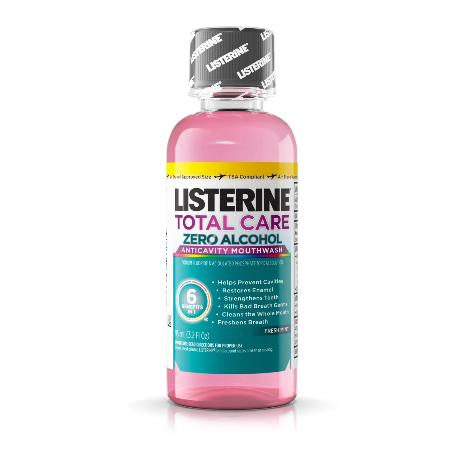 LISTERINE® Total Care Zero Fresh Mint 3.2oz Case of 24 thumbnail 7