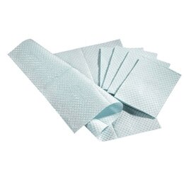 Bib 3-Ply Paper 13x18 500/Case Blue product image