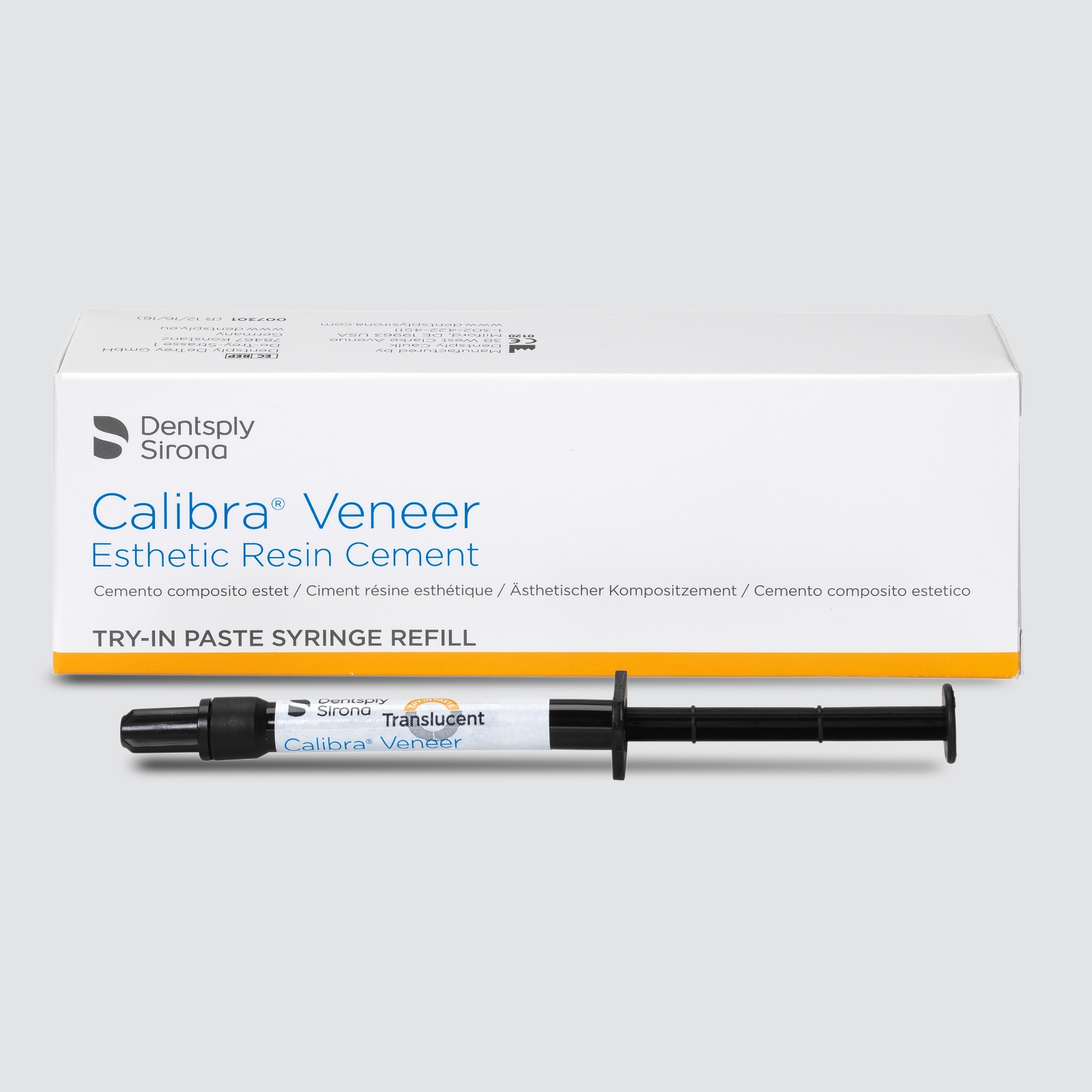 Calibra Veneer Resin Try-In Paste Cement Translucent 1.8 Gm Refill 2/Pk thumbnail 5
