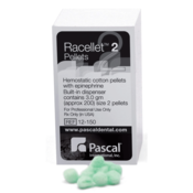 Retrax Hemostatic Pellets Racellet w/Epi #3 Green 350/Pk