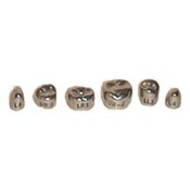 Evolve Stainless Steel Primary Molar Crowns 1st Upper Right-6 Box Of 5