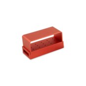 Aluminum Bur Block FG Red