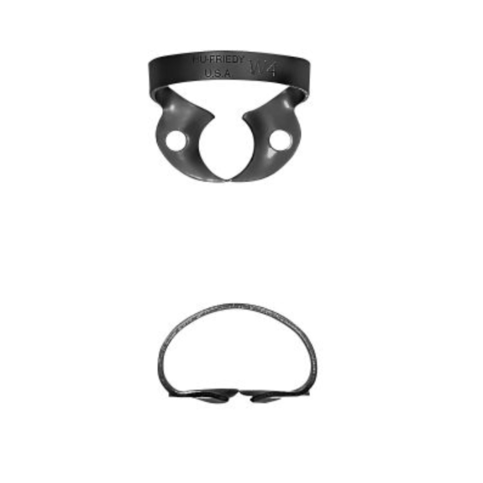Hu-Friedy Black Line Rubber Dam Clamp Wingless Size W4 Ea thumbnail 5