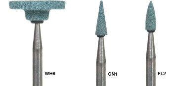 Dura-Green Stones, HP, Pointed Cylinder, # 030 (PC1), Green, 12/Pk, 0030 thumbnail 5