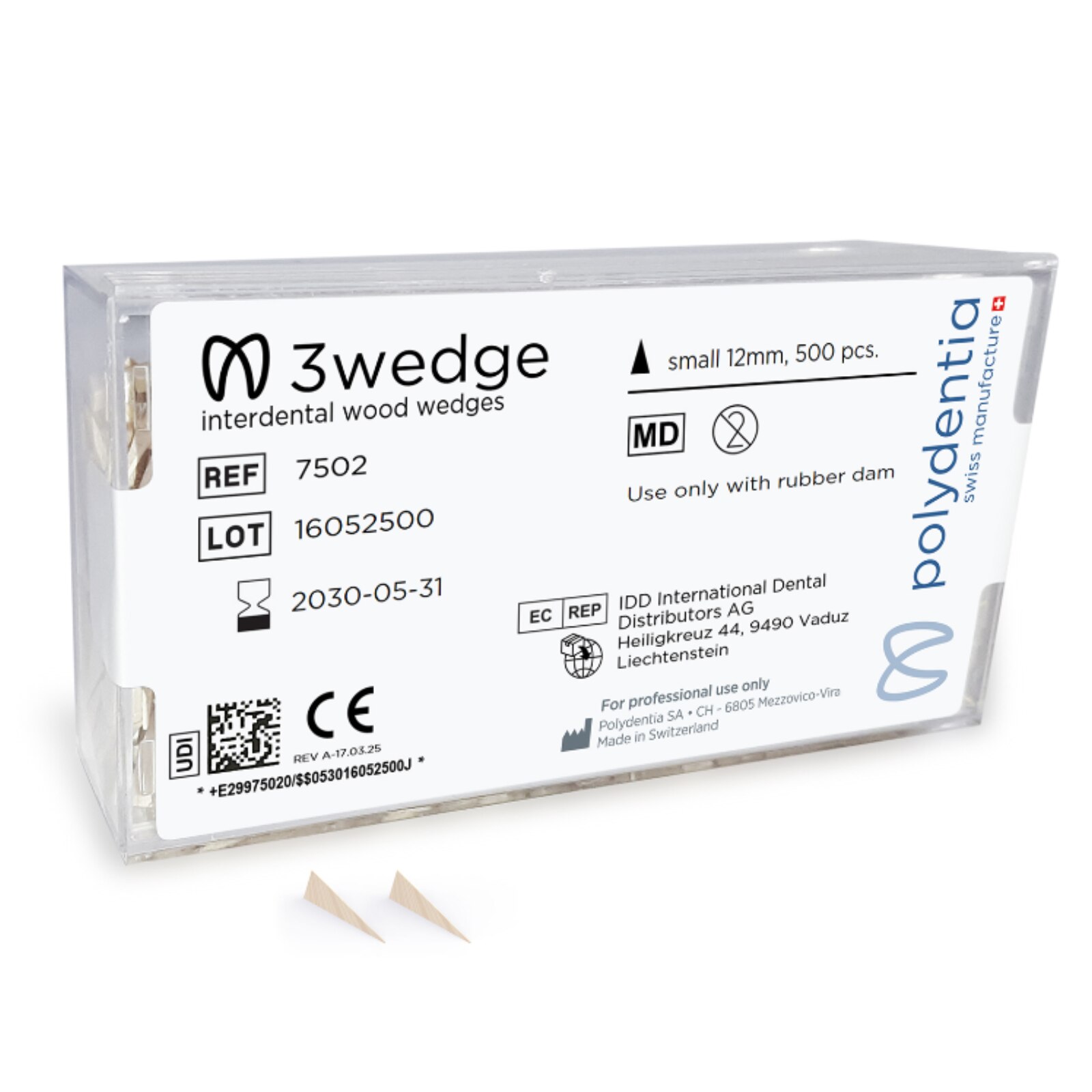 3Wedge Wedges Small 500/Pk product image