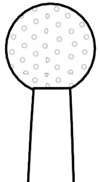 Two Striper Diamond Burs, FG, Round, 138, 3.0 mm, Coarse, Green, 5/Pk, 2015009 thumbnail 6