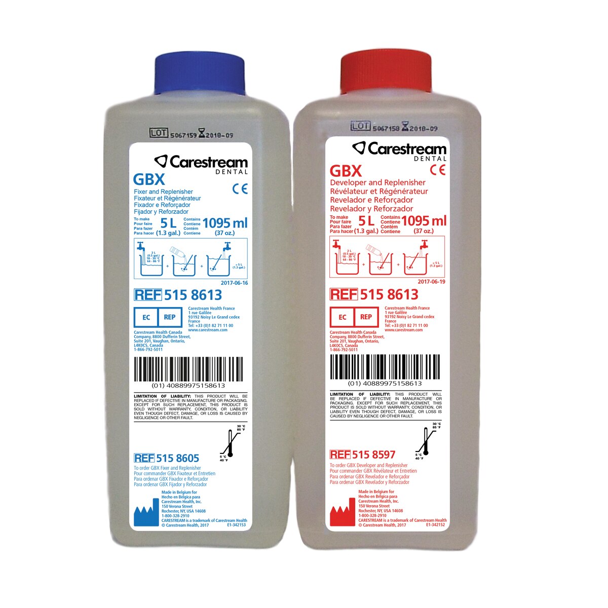 GBX Developer and Fixer, Twin Pack, 5 L, 2/Pk, 5158613 thumbnail 11