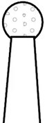 Two Striper Diamond FG 120C 5/Pk