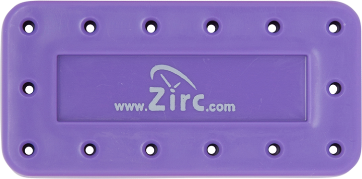 Magnetic Bur Block, 14-Hole, Neon Purple, 1/Pk, 50Z403R thumbnail 10
