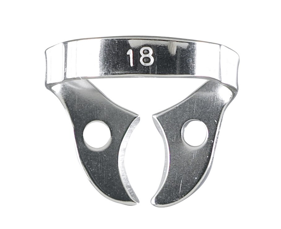 Rubber Dam Clamp # 18, 1/Pk, 76D-18 - Rubber Dam Clamp # 18, 1/Pk, 76D-18 - Image 1