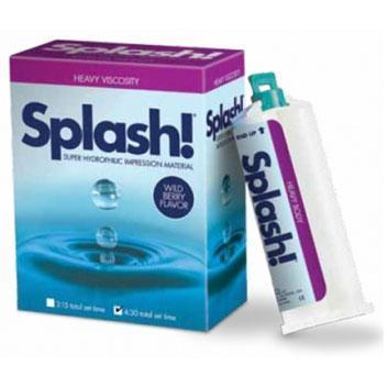 Splash! VPS Impression Material, Cartridge Pack, Heavy Body, Half-Time Set, 48 ml, Wild Berry, 2/Pk, SPD1233 thumbnail 9