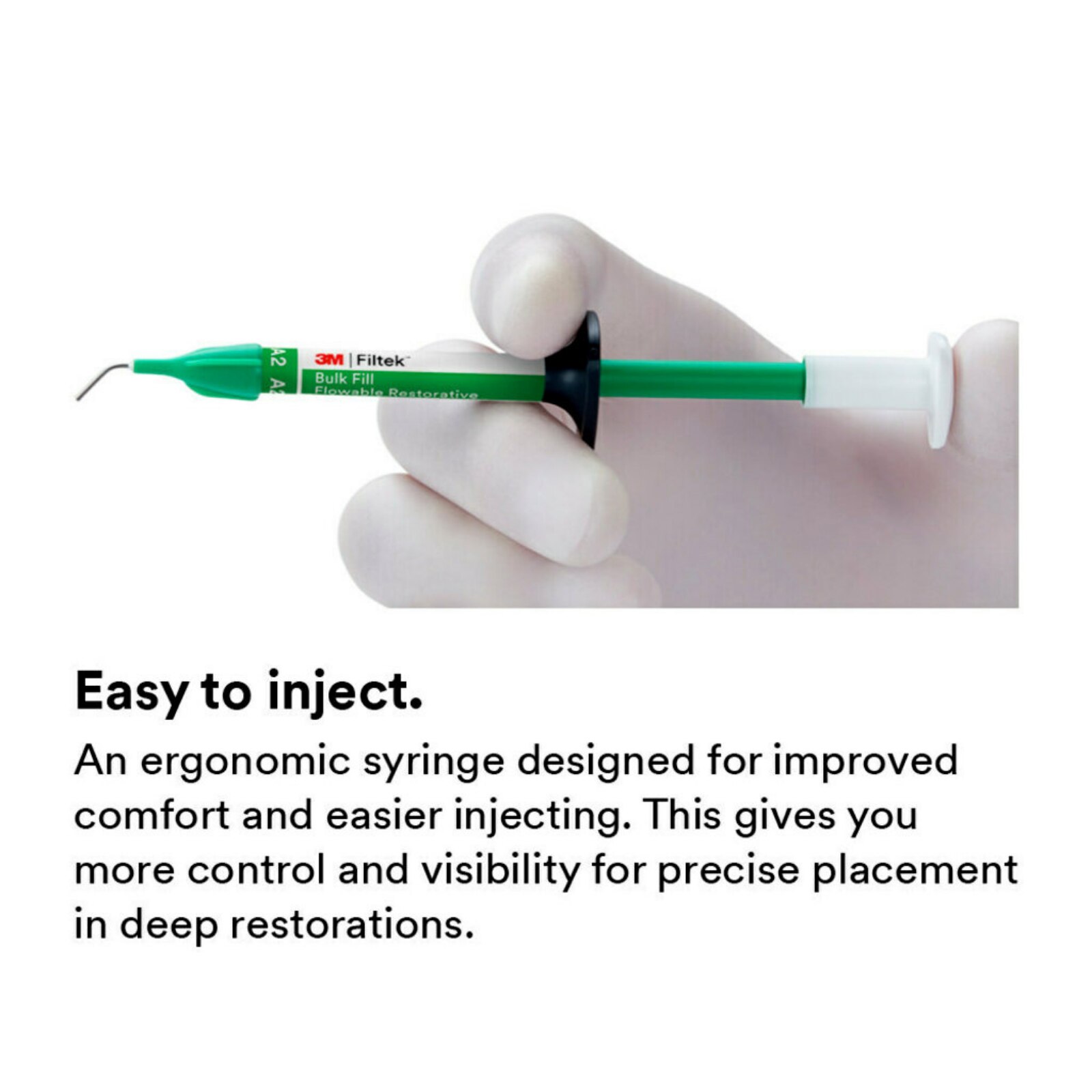 Filtek Bulk Fill Flowable Syringes, 2 g, A3, 2/Pk, 4862A3 thumbnail 13