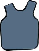 Lead Apron Panoramic Dual Grey