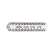 EZ-ID Instrument Rings Large Jewel Gray 25/Pk