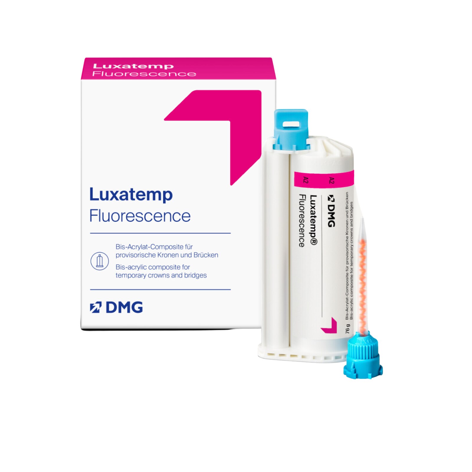 Luxatemp Fluorescence Automix, Refill, 76 g, A3, 1/Pk, 110710 thumbnail 10