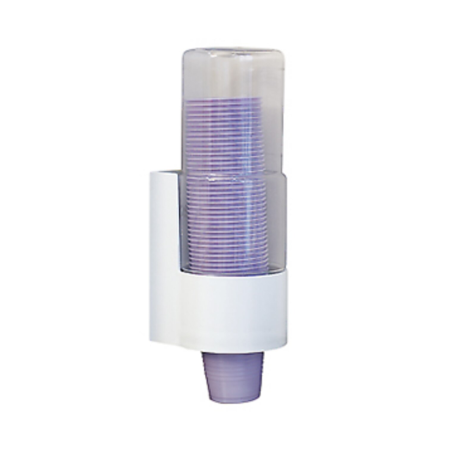 Plasdent - Cup Dispenser - White Wall Mount, For 5Oz Cups, 208CPD-1 product image