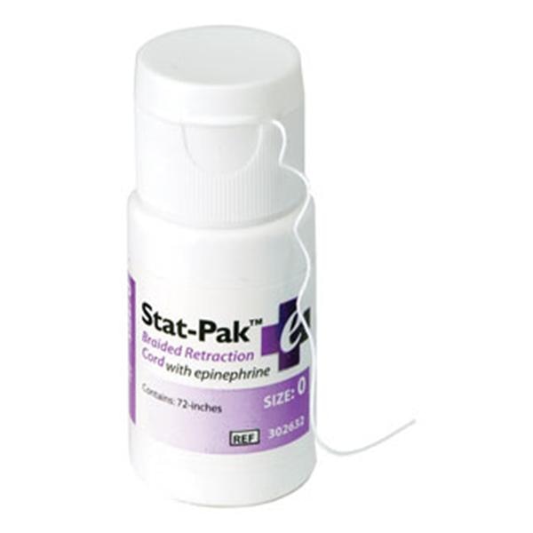 Stat-Pak +E Braided Retraction Cord, with Epinephrine, # 0, 72"/Bt, 302632 thumbnail 4