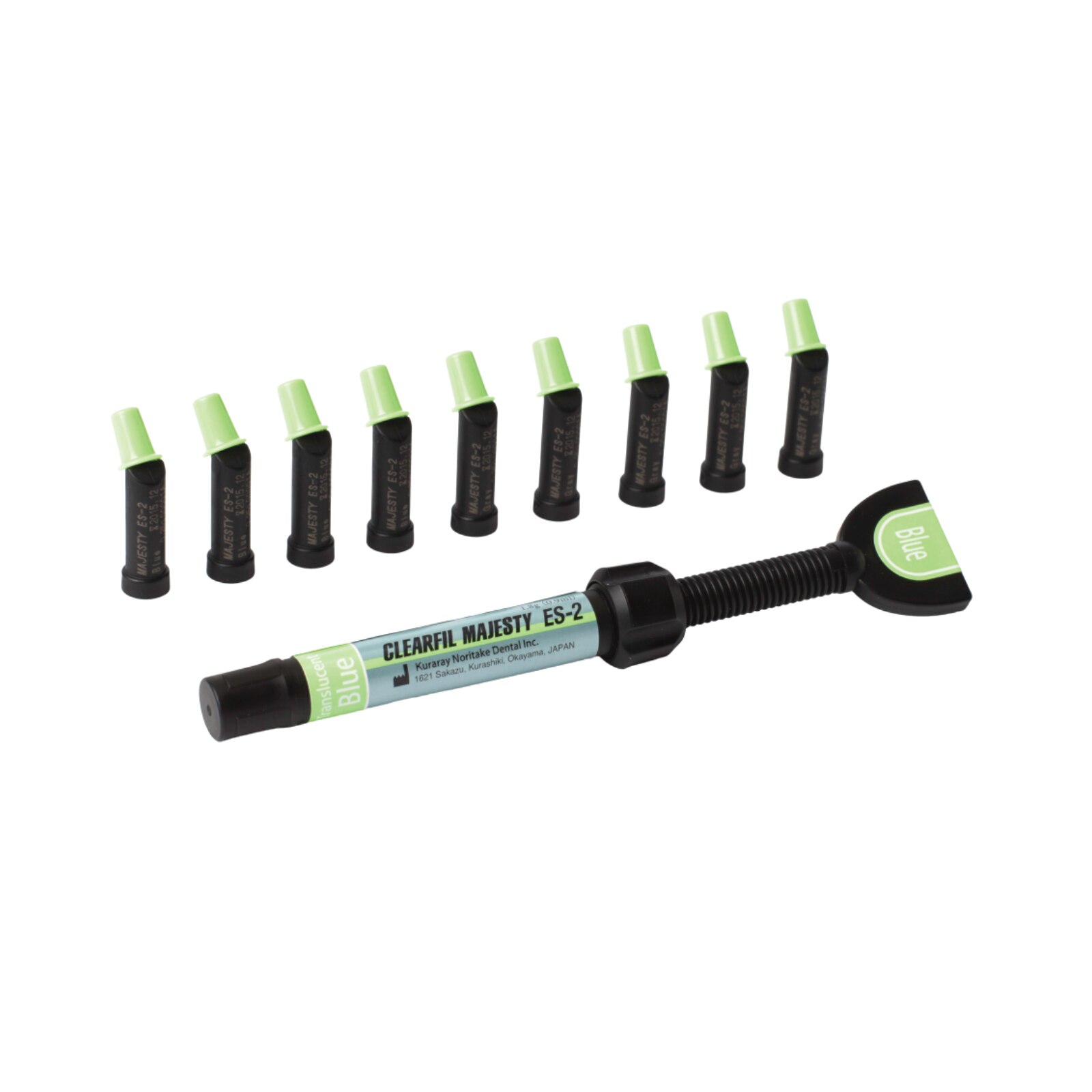 Clearfil Majesty ES-2 Premium, Light-Cure, PLT Refill, Universal Viscosity, 0.25 g, Translucent Clear, 10/Pk, 3154KA product image