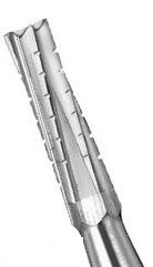 Standard Operatory Carbide Bur, RA, Straight Flat End Cross Cut Fissure, # 558, 10/Pk, 14769 product image