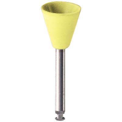 Alpen Composite Polishers, Shaping and Smoothing, RA, Cup, 6 mm, Fine, Yellow, 5/Pk, RP230063RA thumbnail 3