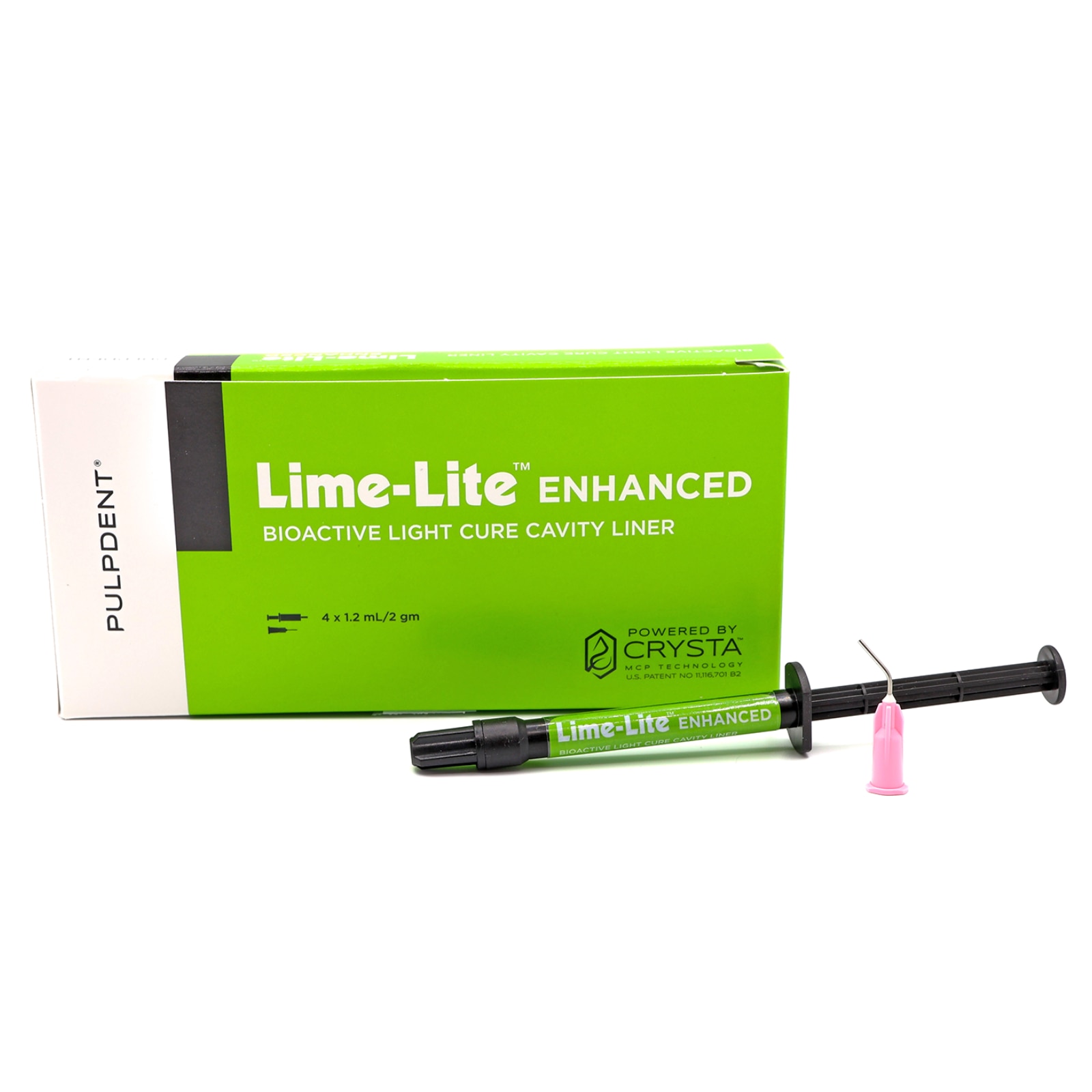 Lime-Lite Enhanced Cavity Liner, 1.2 ml, Syringe Kit, 4/Pk, LLE thumbnail 10