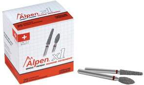 Alpen Diamond Bur Friction Grip Fine 852-012F 5/Pk product image