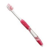GUM Adult Toothbrushes Compact Technique Deep Clean Soft 12/Pk Imprint
