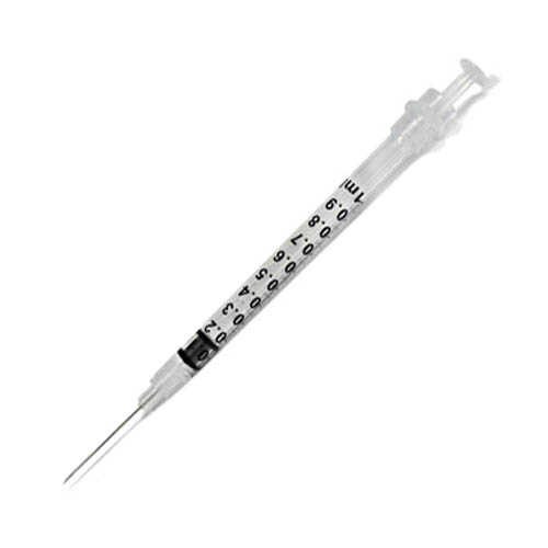 Tuberculin Syringe/Needle 1cc 25ga 1000/Cs product image