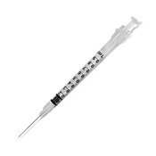 Tuberculin Syringe/Needle 1cc 25ga 1000/Cs