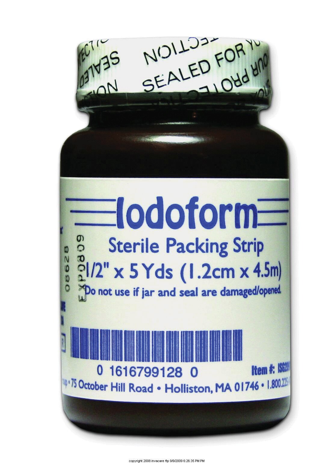 Iodoform Packing Strips 1/4" x 5 yds product image