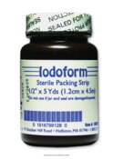 Iodoform Packing Strips 1/4" x 5 yds