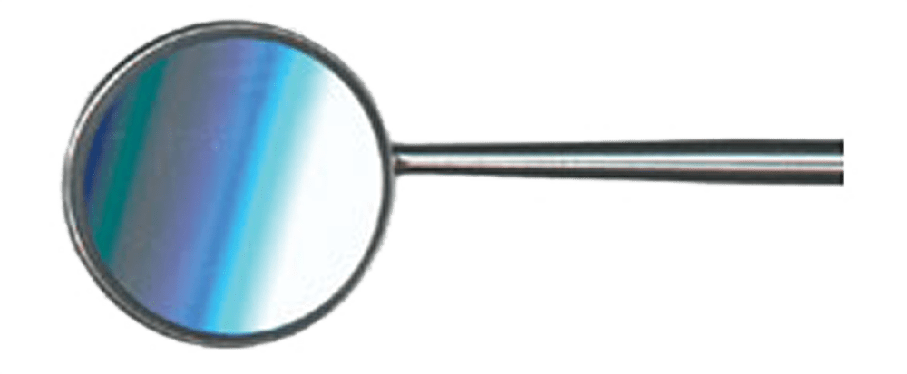 Cruise Line Mouth Mirror, # 5 Rhodium-Coated, 1/Pk, T050 thumbnail 5