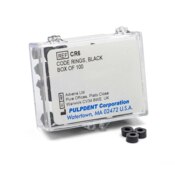 Code Rings Silicone Standard 50/Pk Black