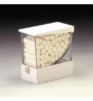 Cotton Roll Dispenser, Pull-Style, White, 1/Pk, OR200 product image