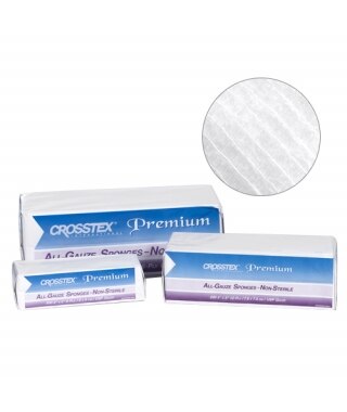 All Gauze Premium N/S 2x2 8-Ply 200/Slv - All Gauze Premium N/S 2x2 8-Ply 200/Slv - Image 1