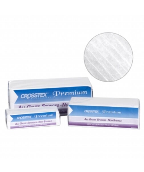 All Gauze Premium N/S 2x2 8Ply 200/Slv DC Dental