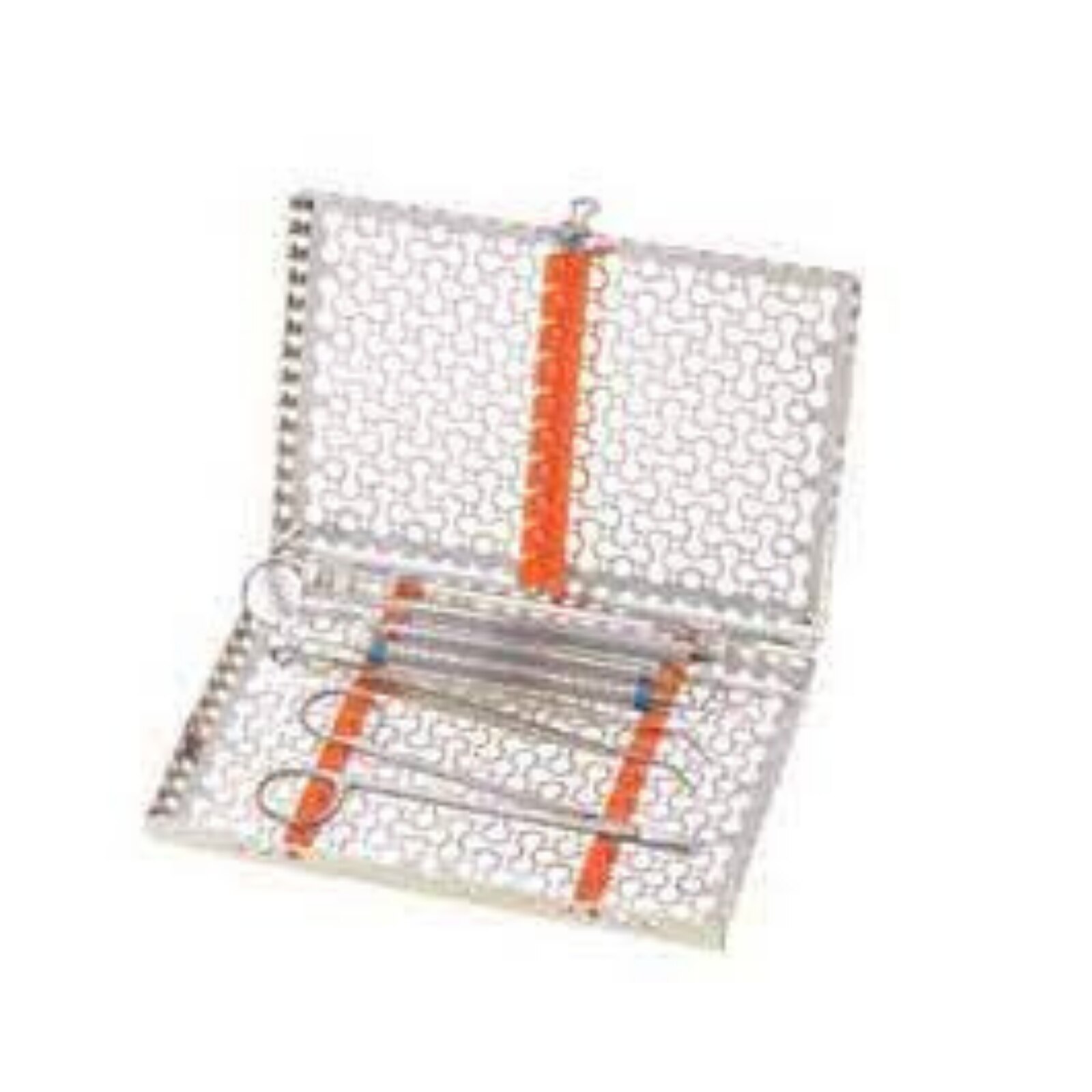 IMS Signature Series Cassette Rail 8 Instruments Orange Ea product image