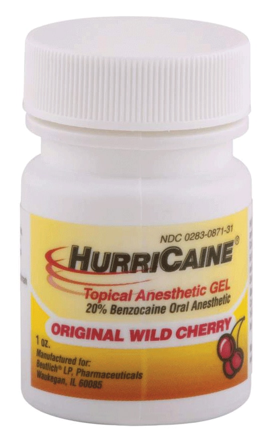 Hurricaine Topical Gel Original 1oz/Jr thumbnail 2