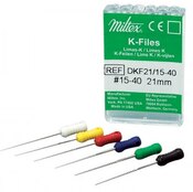 K-Files Miltex 21mm #45 6/Pk